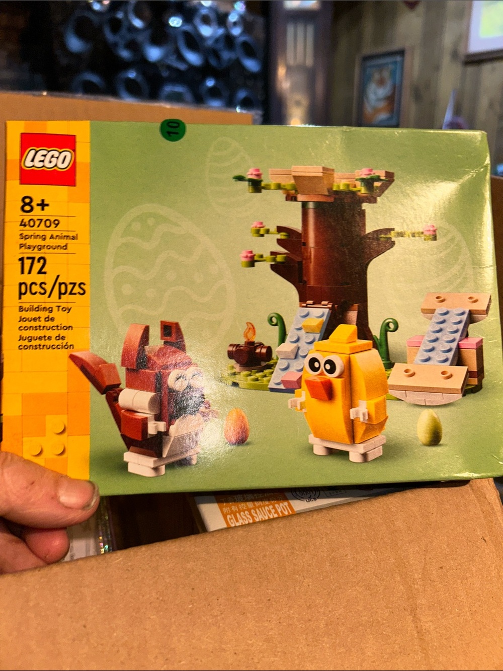 LEGO Spring Animal Playground Set - Yellow Chick & Brown Squirrel